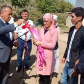 Түркістан облысында үшемді дүниеге әкелген анаға пәтер кілті табысталды