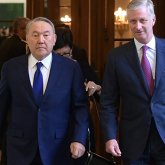 Назарбаев Бельгия Королімен кездесті
