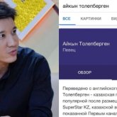 «Википедияда мені әйел деп көрсетіп қойыпты»: Айқын Төлепберген жұрттан көмек сұрады