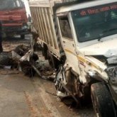 Қаза тапқандар бар: Үндістанда тұманнан 50 автокөлік соқтығысып қалды