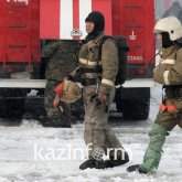 23 человека эвакуировали из-за пожара в многоэтажке Петропавловска