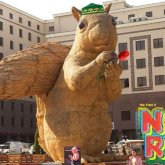 Алматыдағы алып тиін наурыз мерекесіне орай безендіріледі