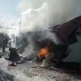 15-летняя девочка вытащила потерявшую сознание маму из объятого огнем дома в Актобе (ВИДЕО)