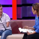 Екі қолы мен бір аяғы жоқ жігіт өзін тастап кеткен анасымен кездесті (ВИДЕО)