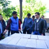 Ғабидолла Әбдірахымов Ахмет Байтұрсынов көшесіндегі құрылыс жұмыстарымен танысты
