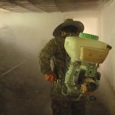 Шымкенттік ветеринарлар қора-қопсыны дәрілеуге кірісті