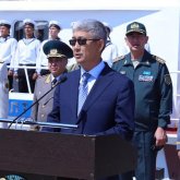 Мәсімов шекара корабліне «Нұр-Сұлтан» атауын салтанатты түрде тапсырды