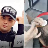 Жезөкшелер мен мүгедектерге шүйліккен Жан Ахмадиевтің шашы түсіп қалды