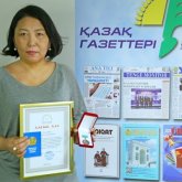 «Бейімбет Майлиннің туғанына 125 жыл»: Алматылық журналист арнайы төсбелгімен марапатталды
