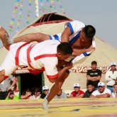 «Бүгінде мұндай жоралғы жоқ»: «Қазақстан барысы» Ұлан Рысқұл бастан аттауды басыну деп біледі