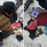 «Мынадайға мен есегімнің тақайын да бермеймін!»: ашулы әйел құдалықтың киіттерін далаға лақтырды