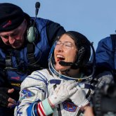 Кристина Кук ғарыш айлағына барған әйелдердің рекордын жаңартып, Жезқазғанға қонды (ВИДЕО)