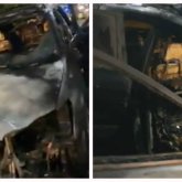 «Мұны кәсіби қызметіммен байланыстырамын»: Алматыда Айман Омарованың көлігі өртенді