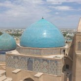 Түркістан: үш жылдан астам жабық тұрған Ясауи кесенесі күмбезін қайта жаңғырту жұмыстары аяқталды