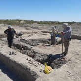 Асанаста археологиялық қазба жұмыстары жүргізілуде