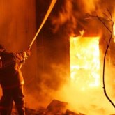 Алматыда әйел кісі тірідей жанып кетті (ВИДЕО)