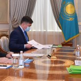 Мемлекет басшысы Сауда және интеграция министрін қабылдады