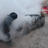 Нұр-Сұлтанда көлік жуу орталығында 13 көлік өртеніп кетті