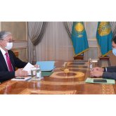 Тоқаев Ұлттық банк төрағасын қабылдады