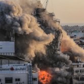 Израиль ХАМАС тобына қарсы ірі операция ұйымдастырып, 40 минутта 150 нысанды атқылады