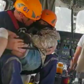 Шарын шатқалында жоғалған 11 жастағы қызды құтқару сәтінің видеосы жарияланды