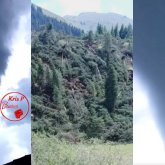 «Ақырзаман деген осы»: Алматы облысындағы құйынның ВИДЕОСЫ жұртты шошытты