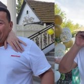 Ернар Айдар 60-қа толған әкесіне Lexus LX570 көлігін мінгізді (видео)