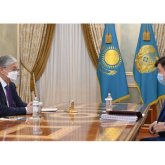 Мемлекет басшысы Жоғарғы сот төрағасы Жақып Асановты қабылдады