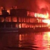 Кемедегі 30-дан астам адам өртеніп кетті (ВИДЕО)