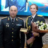 Ольга Рыпакова Қарулы Күштер подполковнигі атанды