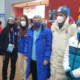 Бейжің-2022: ХОК басшысы Томас Бах қазақстандық атлеттермен кездесті