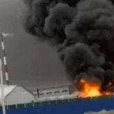 Теңіз кен орнында алапат өрт болды