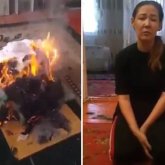 Түркістан облысында төрт баласы бар әйел өзін өзі өртемек болды