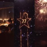 Өскемен тұрғындары соғысқа қаза тапқан батырларды еске алып, 7 мың шырақ жақты