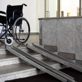 Шымкентте мүгедектерге арналған пандус ұрланды