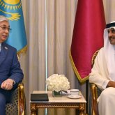 Мемлекет басшысы Қатар Әмірімен кездесті