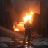 Алматыда металл өңдеу цехы өртенді