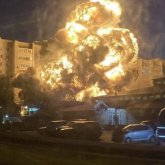 В российском Ейске упал военный самолет: загорелся дом (ВИДЕО)