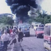 Жанармай таситын көлік жарылып, 12 адам қаза болды (ВИДЕО)