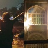 Ирандағы көтерілісшілер Ислам Республикасының негізін қалаған аятолланың үйін өртеді