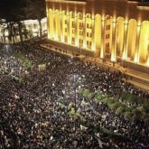 Грузияда наразылық шерулері кезінде ұсталған барлық адам бостандыққа шықты