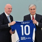 Тоқаев Халықаралық футбол федерациясының президентімен кездесті