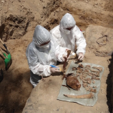 Репрессия жылдары атылған адамдардың сүйегі табылды (ВИДЕО)