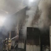 Алматыда барахолка өртенді