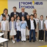 Мемлекет басшысы Prometheus school мектебіне барды