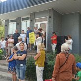 Алматыда тұрғындар монша құрылысына жаппай қарсылық білдіріп жатыр