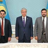 Мемлекет басшысы Қатардың Power International Holding компаниясының иелерін қабылдады