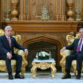 Қасым-Жомарт Тоқаев пен Эмомали Рахмон келіссөз жүргізді