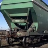 СҚО-да өрт сөндіруші 23 тонналық вагонды сүйреді