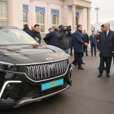 Ердоған Тоқаевқа электромобиль сыйлады